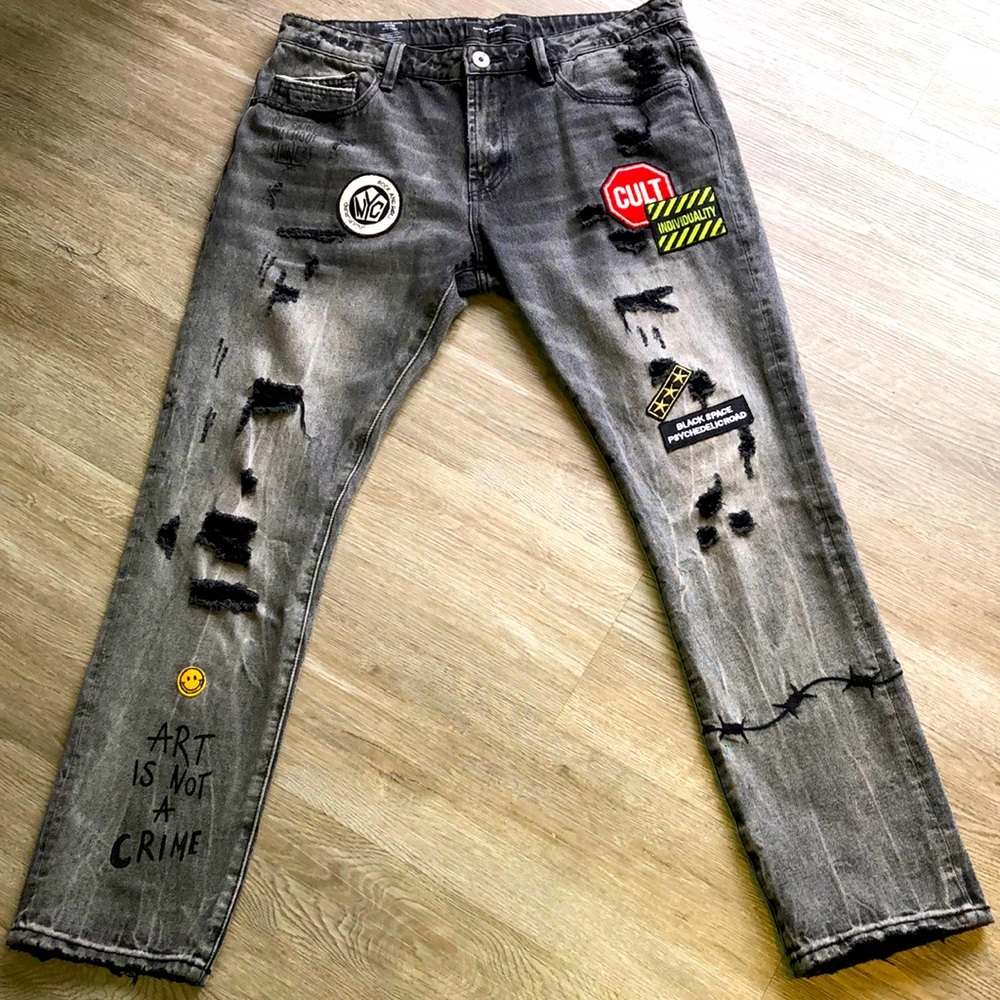Cult of Individuality/ mens 👖/ gray